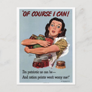 Rating Points Vintage Poster Postkarte