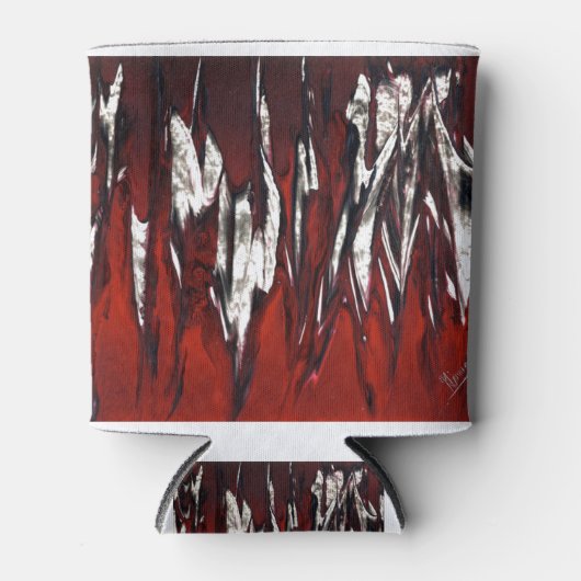 Rating Red Flames Dosenkühler (Vorderseite)