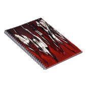 Rating Red Flames Notizblock (Rechte Seite)