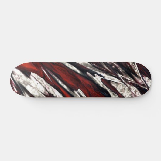 Rating Red Flames Skateboard (Horizontal)
