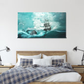 Rating Sea Leinwanddruck (Insitu (Schlafzimmer))