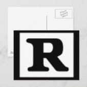 Rating-System Postkarte (Vorne/Hinten)