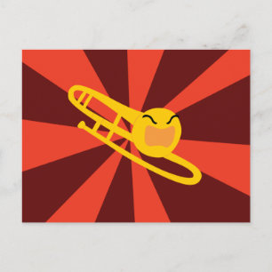 Rating Trombone Postkarte
