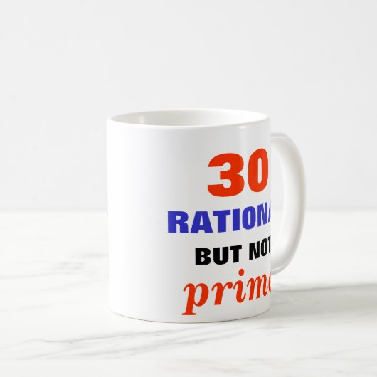 Rational aber nicht Haupt Kaffeetasse (VorderseiteRechts)