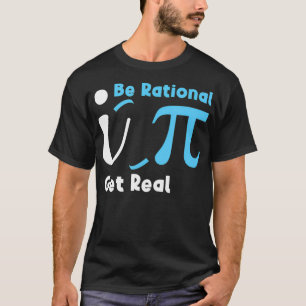 Rational Get Real Mathe Joke Statistik Puh Math T-Shirt