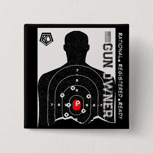 Rational Registered and Ready Gun Owner Button (Vorderseite)