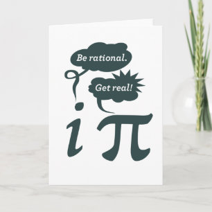 rational sein! echt! karte