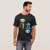 Rational werden echte Mathematiklehrer pi Day T-Shirt (Vorne ganz)