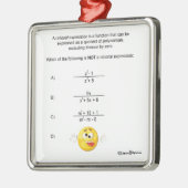 Rationaler Ausdruck Ornament Aus Metall (Links)