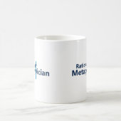 Rationaler Metaphysiker Stab des Asklepios Kaffeetasse (Mittel)