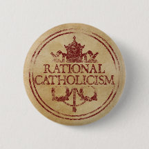 Rationales Katholizismus-Button