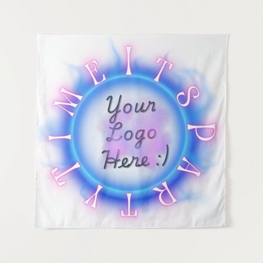 Rationalisierung des Party-Zeitrahmens Wandteppich (Vorderseite)