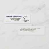 Ratlets wenig Karte (Vorne/Hinten)