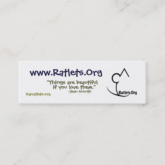 Ratlets wenig Karte (Vorderseite)