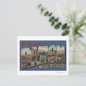 Raton, New Mexico - Große Briefmarkenszenen Postkarte (Stehend Vorderseite)
