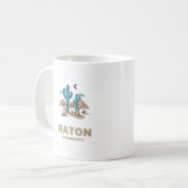 Raton - New Mexico Kaffeetasse (Vorderseite Links)
