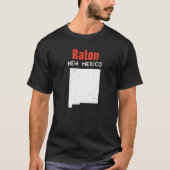 Raton USA State America Travel New Mexican New Mex T-Shirt (Vorderseite)