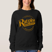 RatPiss High Octane Racing Fuel, Rat Rod Sweatshirt (Vorderseite)