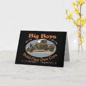 Ratrod LKW Karte (Gelbe Blume)