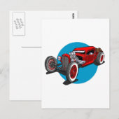 Ratrod LKW Postkarte (Vorne/Hinten)