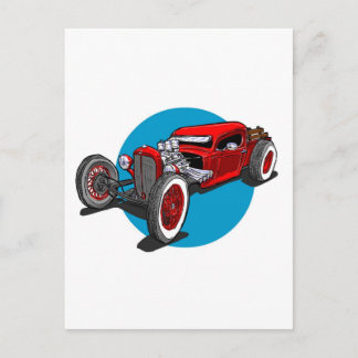 Ratrod LKW Postkarte