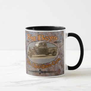 Ratrod LKW-rostiges Metall Tasse