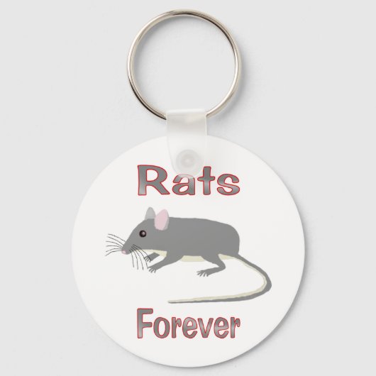 Rats Forever Schlüsselanhänger (Vorderseite)