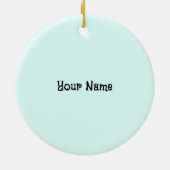 Rats Katzenverzierung Keramik Ornament (Hinten)