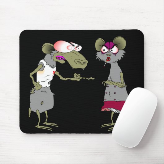 Rats Mouse Pad Mousepad (Mit Mouse)
