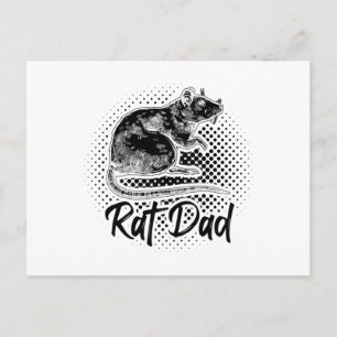 Rats Papa Geschenke für Haustiere von Nagetieren Postkarte