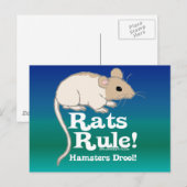 Rats-Regel! Postkarte (Vorne/Hinten)