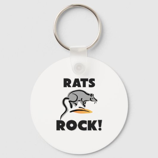Rats Rock Schlüsselanhänger (Vorderseite)