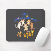 Rats Spelled Backwards Is Star Funny Rat Meme Rat Mousepad (Mit Mouse)