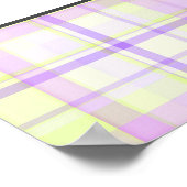 Ratschlag für das Fälligkeitsdatum Baby Girl Poste Poster (Ecke)