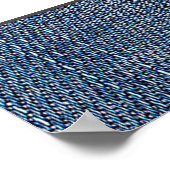 Ratschlag für das Fälligkeitsdatum Baby Girl Poste Poster (Ecke)