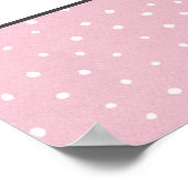 Ratschlag für den Fälligkeitsplan mit Bärenplakat Poster (Ecke)