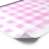 Ratschlag für den Fälligkeitsplan mit Bärenplakat Poster (Ecke)