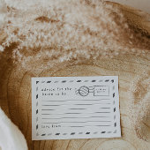 Ratschlag für die Bride, die Luftpostkarte zu sein Hinweiskarte