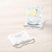 Ratschläge & Brunnen Seashells Perlen Seeteufel Untersetzer (Vor Ort)