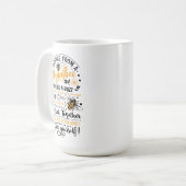 Ratschläge einer Honigbiene Kaffeetasse (Vorderseite Links)