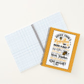 Ratschläge einer Honigbiene Notizblock (Innenseite)