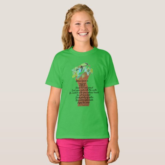 Ratschläge eines T - Shirt (Vorne ganz)