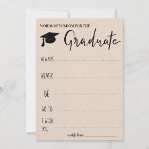 Ratschläge für das Abitur  Kraftpapier Einladung