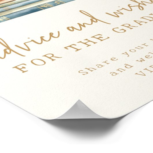 Ratschläge für das Abitur Poster (Ecke)