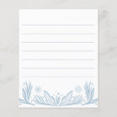 Ratschläge für das Babyduschenspiel der Eltern (Rückseite)