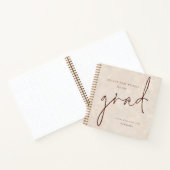 Ratschläge für das Gästebuch von Grad Cream Notizblock (Innenseite)