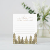 Ratschläge für das Woodland Baby Shower Game (Stehend Vorderseite)