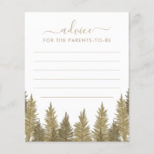 Ratschläge für das Woodland Baby Shower Game