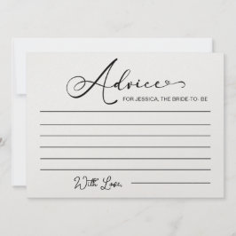 Ratschläge für die Begleitung von Brautpartys Einladung