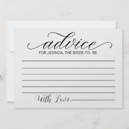 Ratschläge für die Begleitung von Brautpartys Einladung